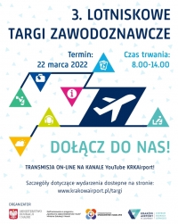 3. Lotniskowe Targi Zawodoznawcze Kraków Airport