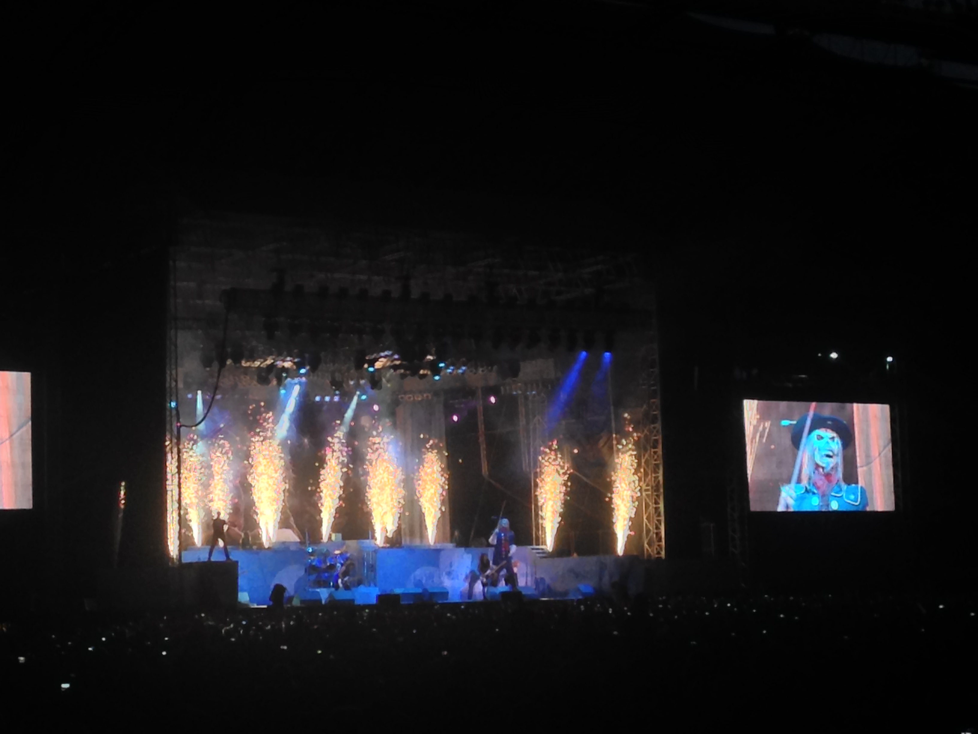 Iron Maiden - Eddie na scenie