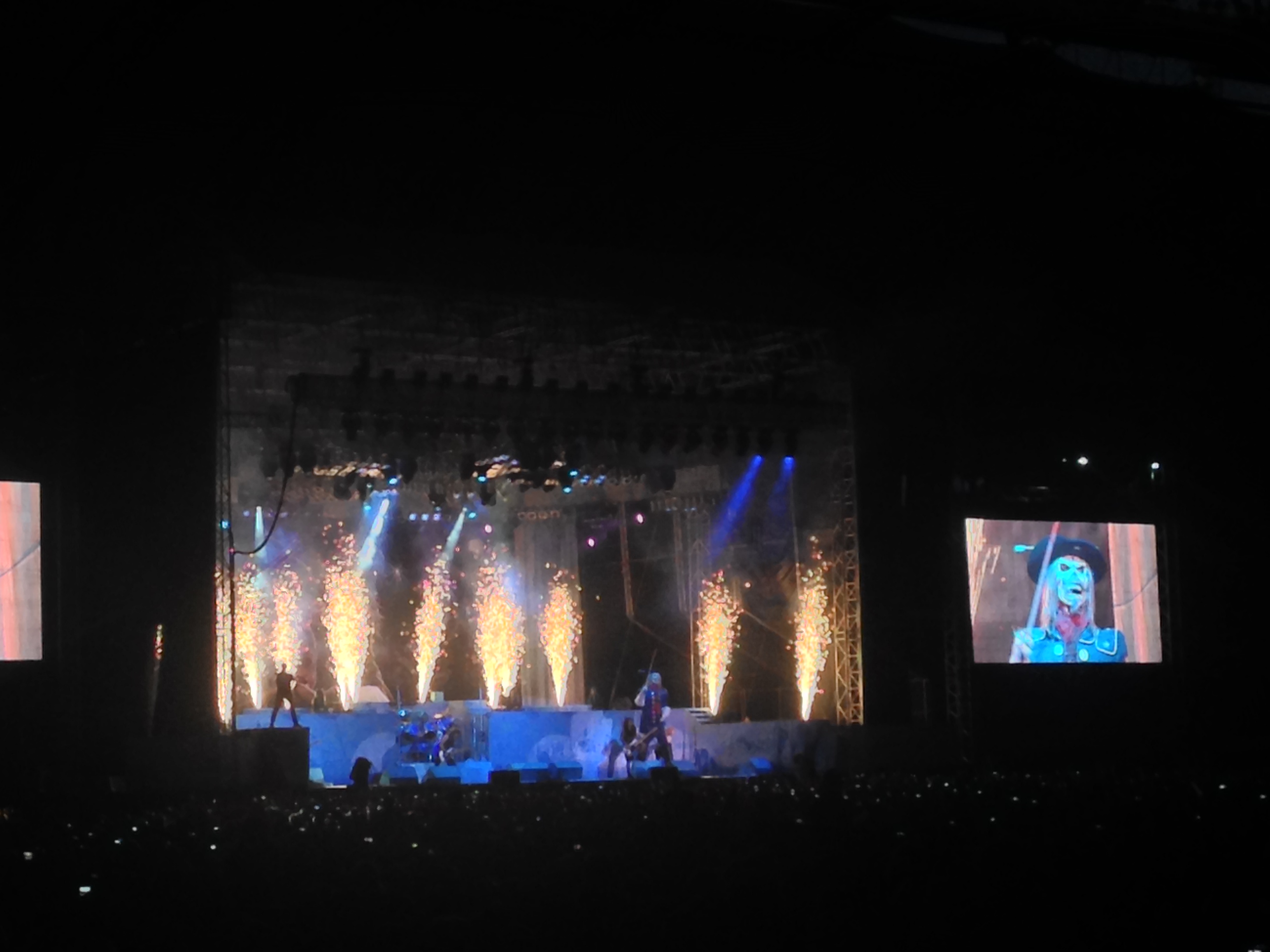 Iron Maiden - Eddie na scenie