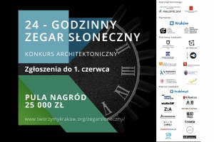 Konkurs „24-godzinny Zegar Słoneczny” - zmiana harmonogramu