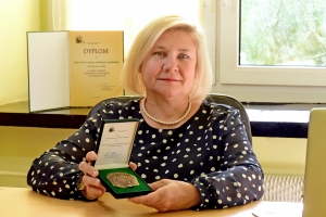 prof. Joanna Czaplińska Kałużna z prestiżową nagrodą