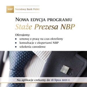 Staże Prezesa NBP