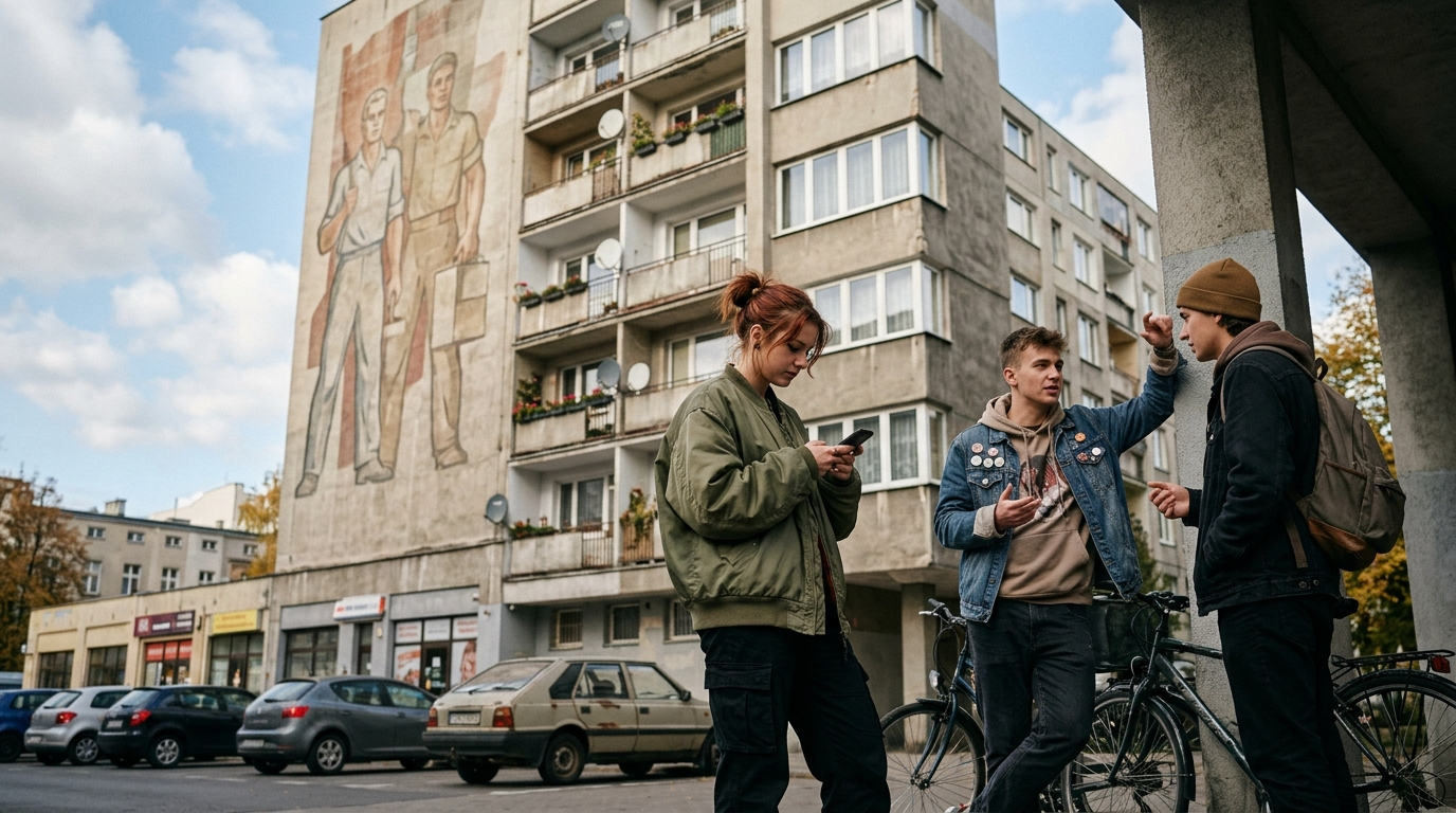 Współczesna młodzież w scenerii PRL. Rockowy spektakl Gen wolności Warszawskiej Sceny Stygmat. Nowoczesne ujęcie komunistycznej Polski, kultura i sztuka.