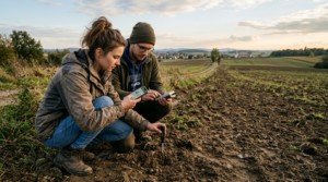 Studenci Politechniki Krakowskiej w Polsce obsługują aplikację AgroSysIT do szybkiej analizy gleby w terenie. Projekt studencki wygrywa prestiżowy konkurs.
